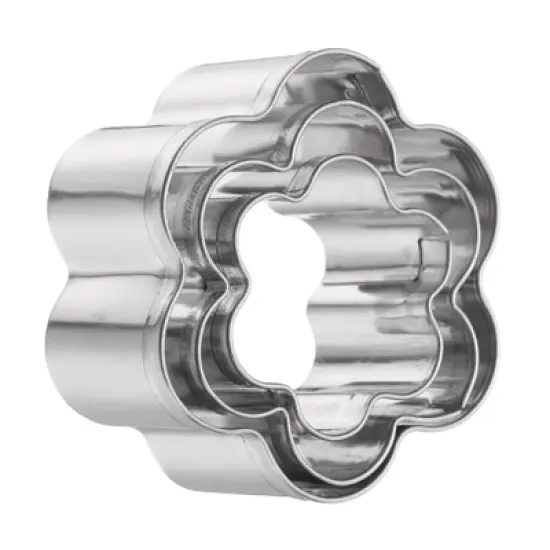 Unique Bargains Durable Rust-proof Dishwasher Safe Cookie Cutter Assorted Sizes 3 Pcs image {11}