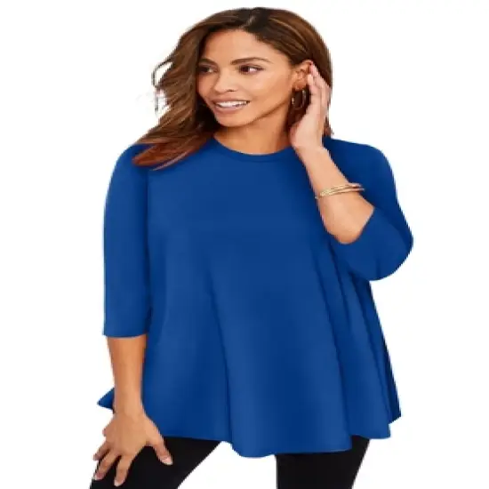 Jessica London Women&rsquo;s Plus Size Swing Tunic image {12}