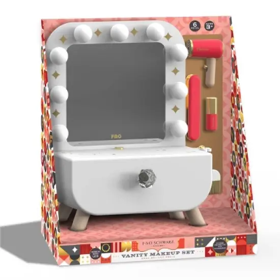 FAO Schwarz Make-Believe Magic Vanity Mirror Makeup Set image {4}
