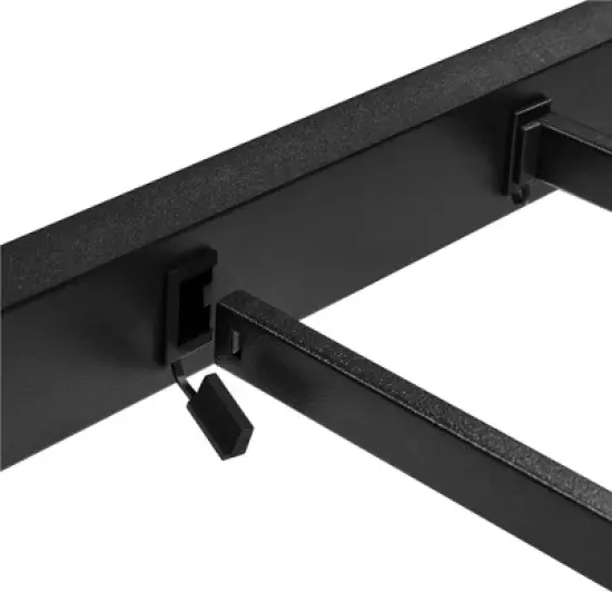 Yaheetech Metal Bed Frame with Headboard and Footboard Mattress Foundation Slatted Bed Base image {5}