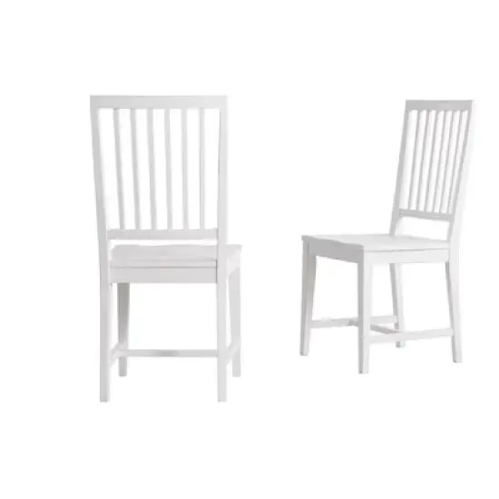 Set of 2 Vienna Wood Dining Armless Chairs - Alaterre Furniture image {19}