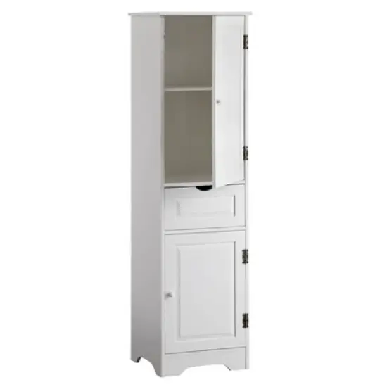 Brighton Kitchen Storage Pantry Cabinet White - Buylateral image {4}