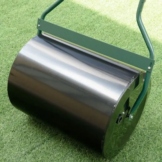 Costway 16"x 20" Heavy Duty Push Tow Lawn Roller Roller image {8}