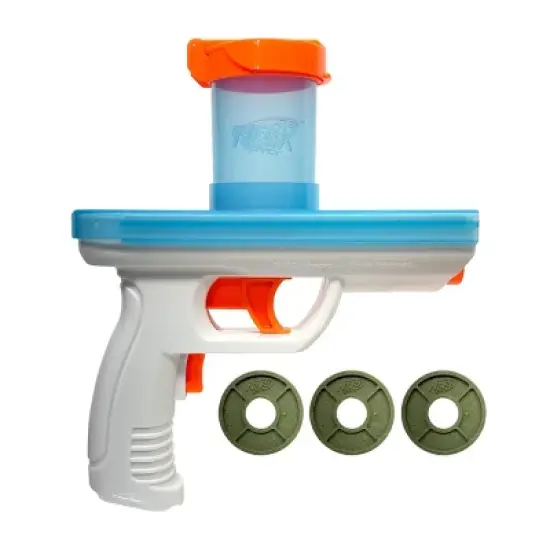 Nerf Cat 7.88" Catnip Blaster with Discs Cat Toy - 4ct image {2}