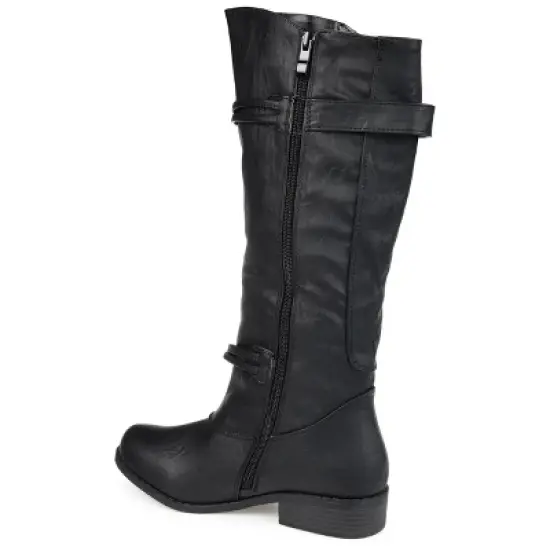 Journee Collection Wide Calf Women's Harley Boot image {6}
