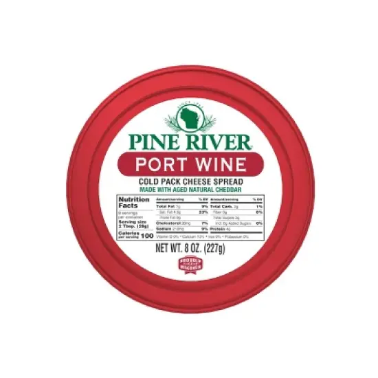 Pine River Port Wine Cold Savoury Cheese Spread - 8oz image {3}