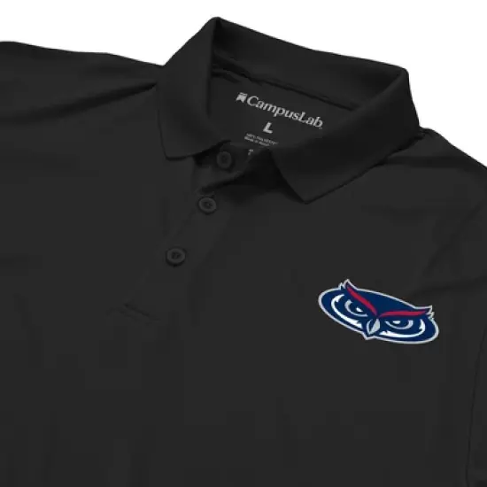 Men's Florida Atlantic University Adult Polo Left Chest Logo image {3}