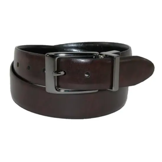 Dickies Boys' Leather Reversible Dress Belt image {1}