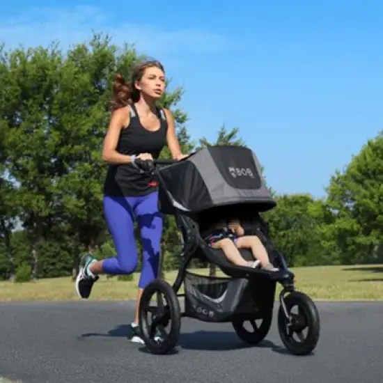 BOB Gear Revolution Flex 3.0 Jogging Stroller - Graphite Black image {4}