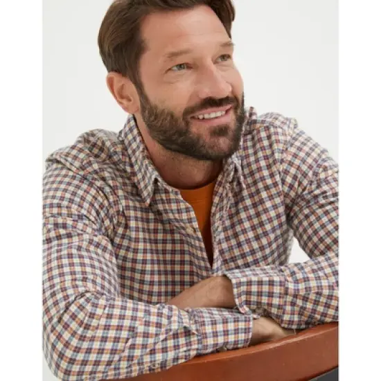 FatFace Mens Everly Check Shirt image {3}
