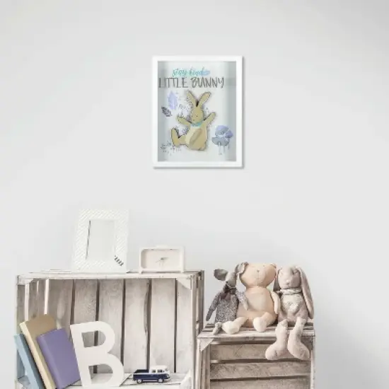 RoomMates Framed Wall Poster Prints Stay Kind Little Bunny image {3}