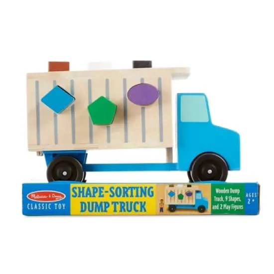 Melissa & Doug Shape-Sorting Dump Truck image {3}