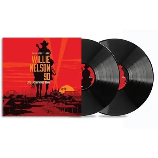 Willie Nelson - Long Story Short: Willie 90: Live At The Hollywood Bowl Vol. 1 (150 Gram Vinyl Gatefold LP Jacket) image {1}