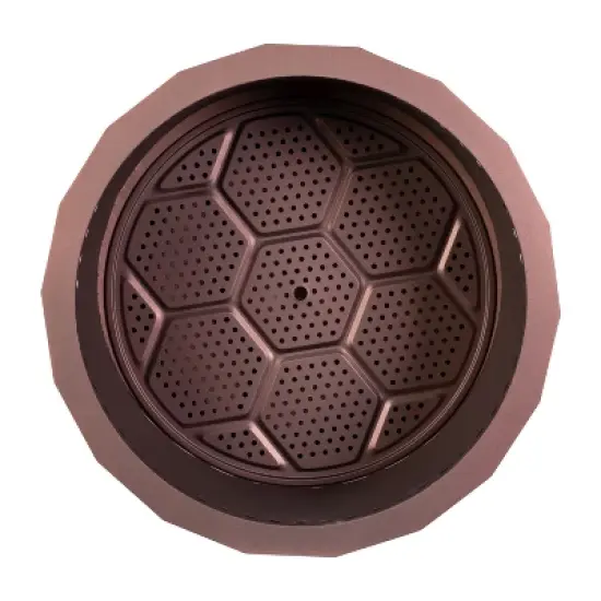 Flash Furniture Titus Commercial Grade 27 inch Smokeless Outdoor Firepit, Natural Wood Burning Portable Fire Pit With Waterproof Cover image {3}