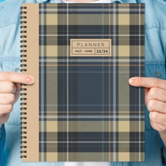 TF Publishing 2023-24 Academic Planner Weekly/Monthly 8.5"x11" Tartan image {6}