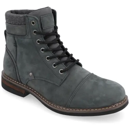 Territory Medium and Wide Width Mens Yukon Tru Comfort Foam Lace-up Cap Toe Ankle Boot image {13}