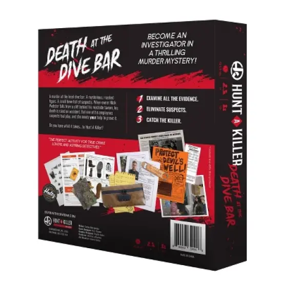 Hunt A Killer: Death At The Dive Bar Murder Mystery Game image {1}