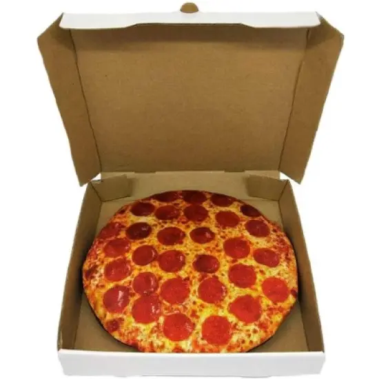 fabdog 10" Pizza Squeaky Toy image {1}
