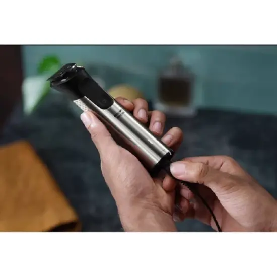 Philips Norelco Multigroom 9000 Men's Rechargeable Electric Trimmer - MG9510/60 - 21pc image {16}