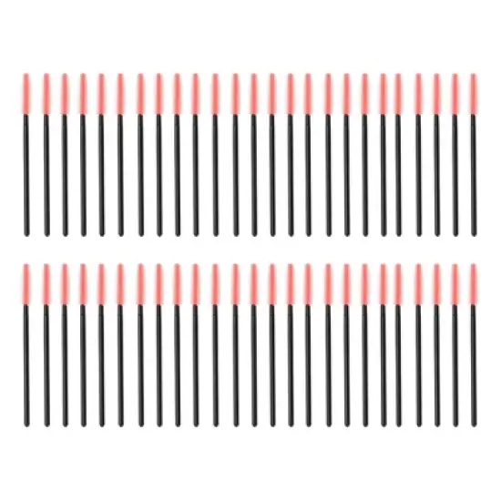 Unique Bargains Convenient Silicone Eyelash Brush 50 Pcs image {12}