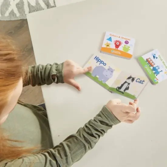 Learning Resources Skill Builders! Toddler Flipbook Library: Educational Focus, Grade Level Preschool, Plastic Material, Teaching Aid image {3}