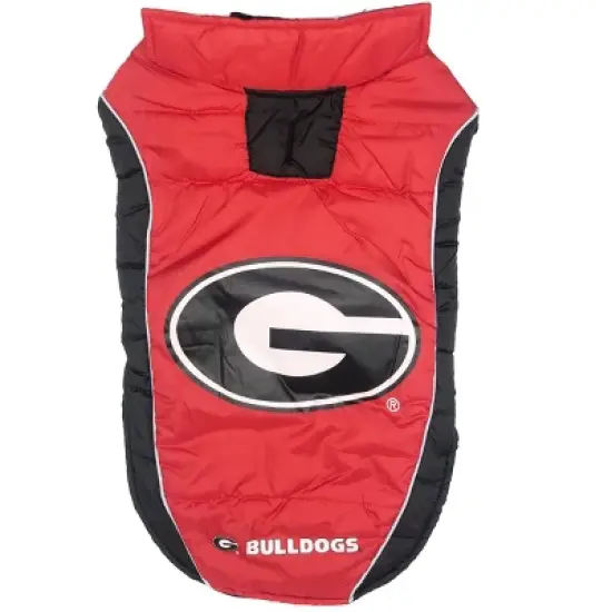 NCAA Georgia Bulldogs Pets Puffer Vest image {5}
