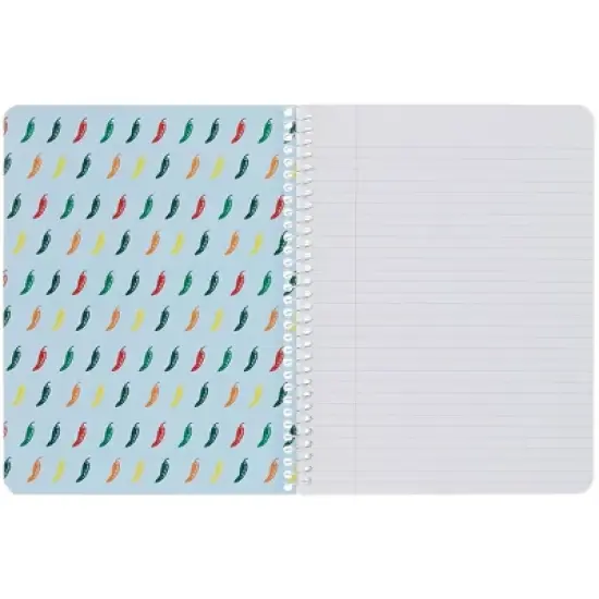 Jalapeno Paper Co. 80 Sheets Subject College Ruled Notebook Orcas, School Supplies image {1}