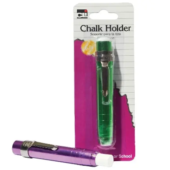 CLN CHALK HOLDER ALUMINUM ASSORTED       image {1}