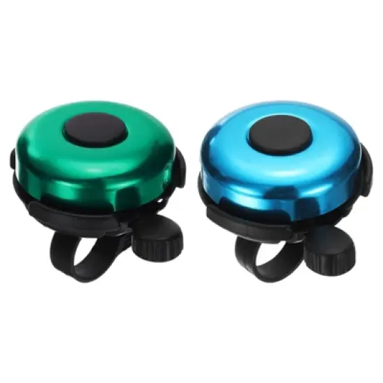 Unique Bargains Aluminum Loud Clear Sound Classic Scooters Bicycle Bells 2 Pcs 2.3" image {9}