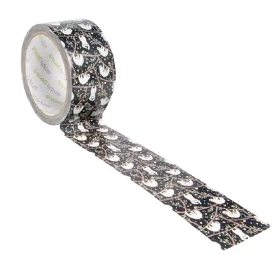 Simply Genius Pattern Duct Tape Heavy Duty, 1 Roll 1.88 in x 10 Yards, Colorful Duct Tape with Designs for Crafts, DIY, Sloth Party image {2}