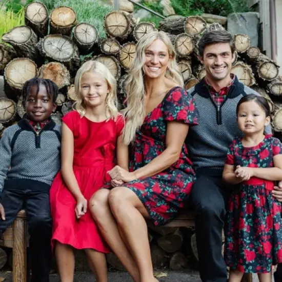 Hope & Henry Boys' Long Sleeve Half Zip Raglan Contrast Sweater, Infant image {4}