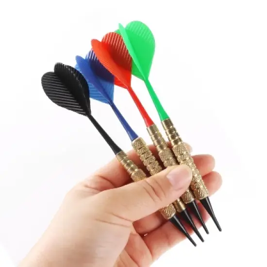 GSE 12 Pcs of 16 Grams Soft Tip Darts, Bar Dart, Plus 60 Free Dart Tips (Plastic) image {4}