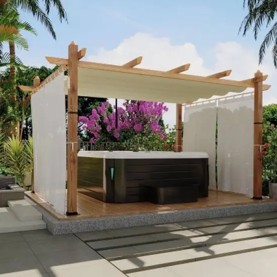 GustoWave 10x13 FT Outdoor Pergola Gazebo for Patio, Backyard, Garden image {4}