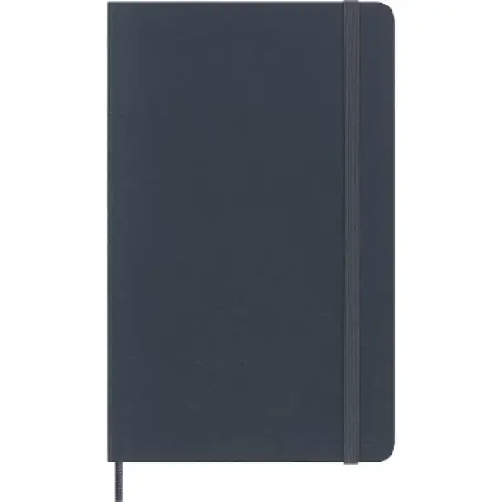 Moleskine Vegea Capri Large Ruled Notebook Soft Petroleum BO: Softcover Journal, 5x8.25", Elastic Closure, 176 Pages image {7}