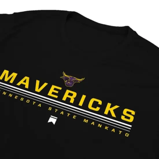 Men's Campus Lab Minnesota State University Mankato Lines Collegiate Men's Sport Active T-Shirt image {4}