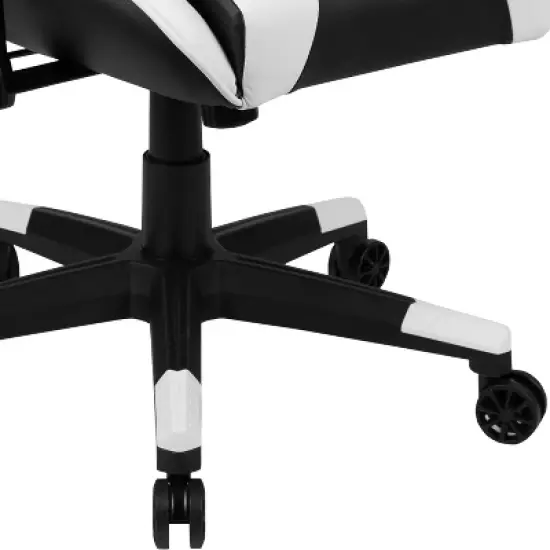 Flash Furniture Gaming Desk and Reclining Gaming Chair Set with Cup Holder, Headphone Hook, and Monitor/Smartphone Stand image {8}