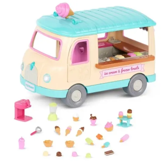 Li'l Woodzeez Scoops Ice Cream Truck Playset image {6}