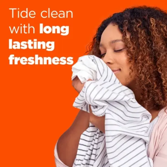 Tide Plus Febreze High Efficiency Liquid Laundry Detergent - Spring & Renewal image {5}