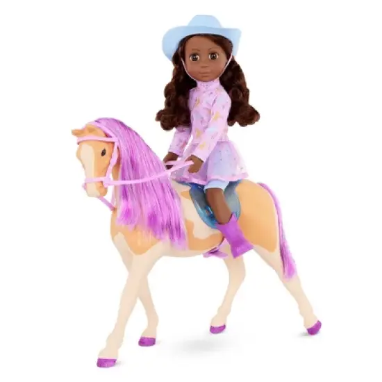 Glitter Girls Clea & Clover 14" Fashion Doll & Toy Horse image {1}