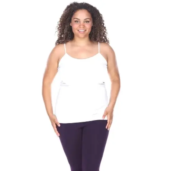 Women's Plus Size Tank Top - One Size Fits Most Plus - White Mark image {6}