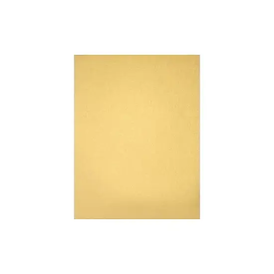 LUX Cardstock Paper 105 lbs 8.5" x 11"  Gold Metallic 81211-C-40-50 image {1}