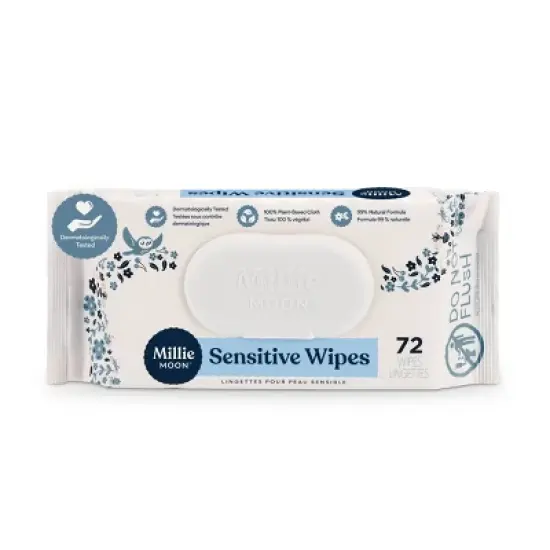 Millie Moon Sensitive Wipes (Select Count) image {5}
