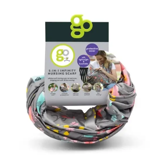 Go by Goldbug Nursing Scarf - Floral image {5}