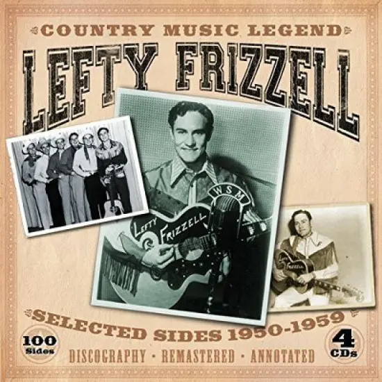 Lefty Frizzell - Country Music Legend-Selected Sides 1950-1959 (CD) image {1}