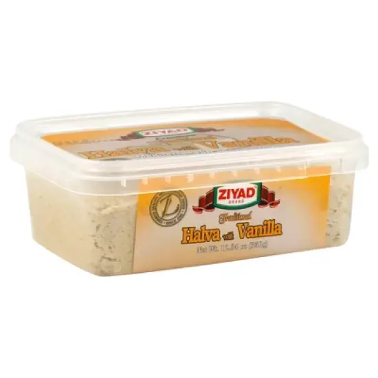 Ziyad Halva Vanilla - Case of 6 - 12.34 oz image {1}