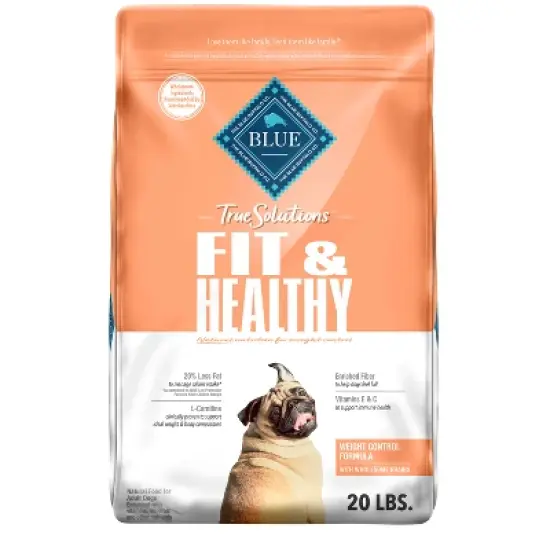 Blue Buffalo True Solutions Fit and Healthy Weight Control Chicken Flavor  Adult Dry Dog Food image {10}