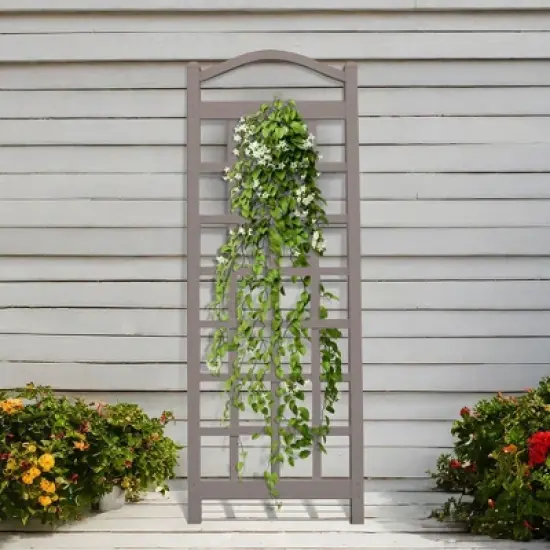 Dura-Trel Cambridge 28"x75" Indoor Outdoor Garden Trellis Plant Support for Vines & Climbing Plants, Flowers, & Vegetables w/Ground Anchors image {3}