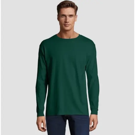 Hanes Men's Long Sleeve Beefy T-Shirt image {5}