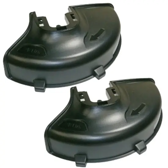 Black and Decker 2 Pack Of Genuine OEM Replacement Grass Deflector 90560170N-2PK image {1}