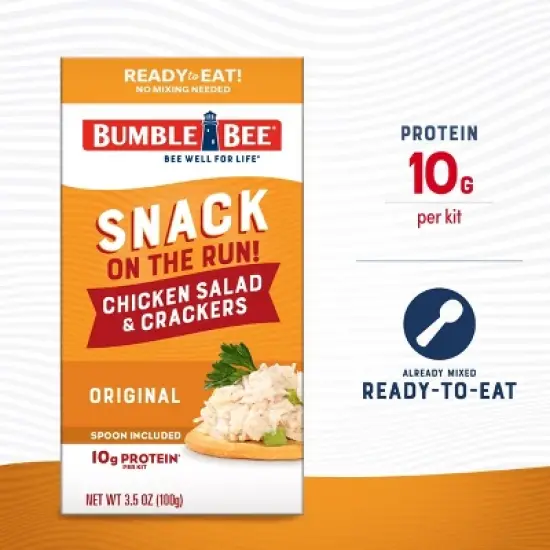 Bumble Bee Chicken Salad Snack on the Run - 10.5oz/3ct image {7}